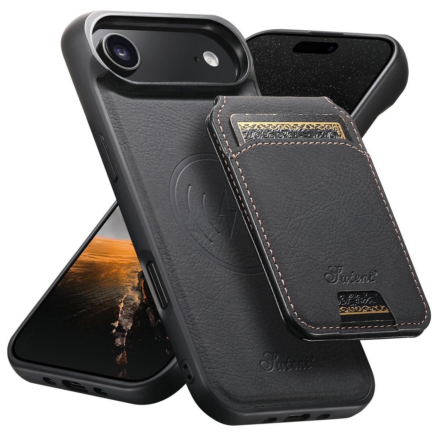 Funda de Cuero para IPhone con tarjetero MagSafe con 50% de Descuento