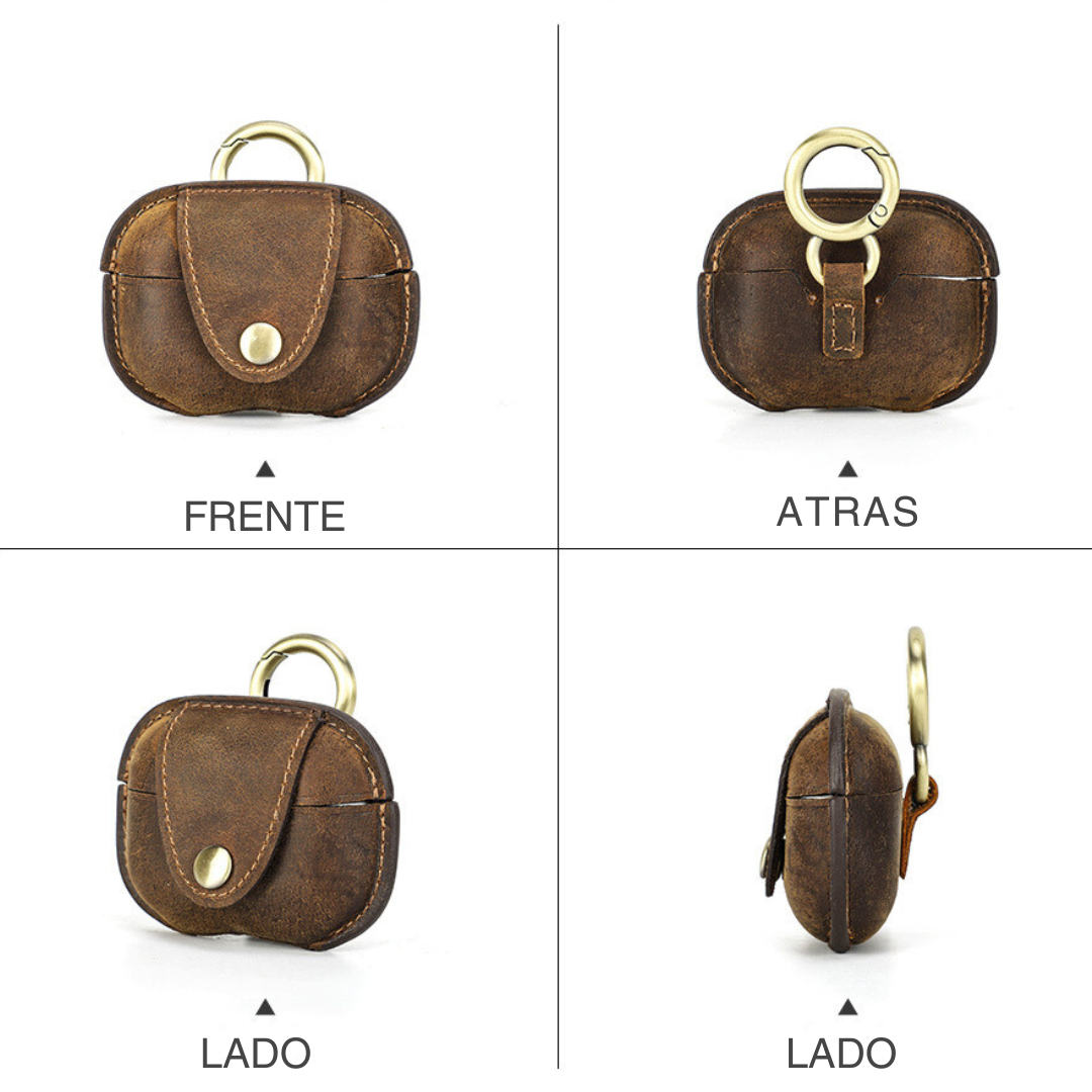 AIRPODS CASE DE PIEL/ AIRPODS PRO 2 MODELO "RAFAEL"