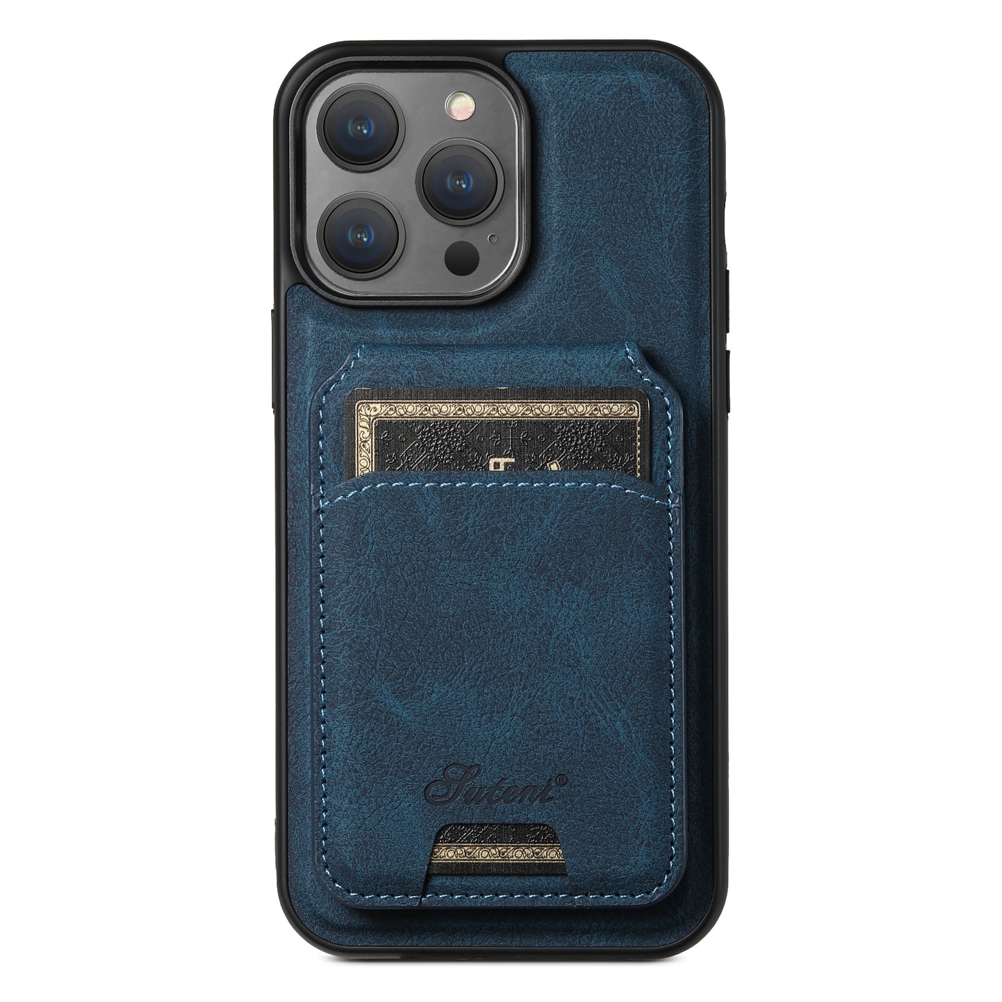 Funda de Cuero para IPhone con tarjetero MagSafe con 50% de Descuento