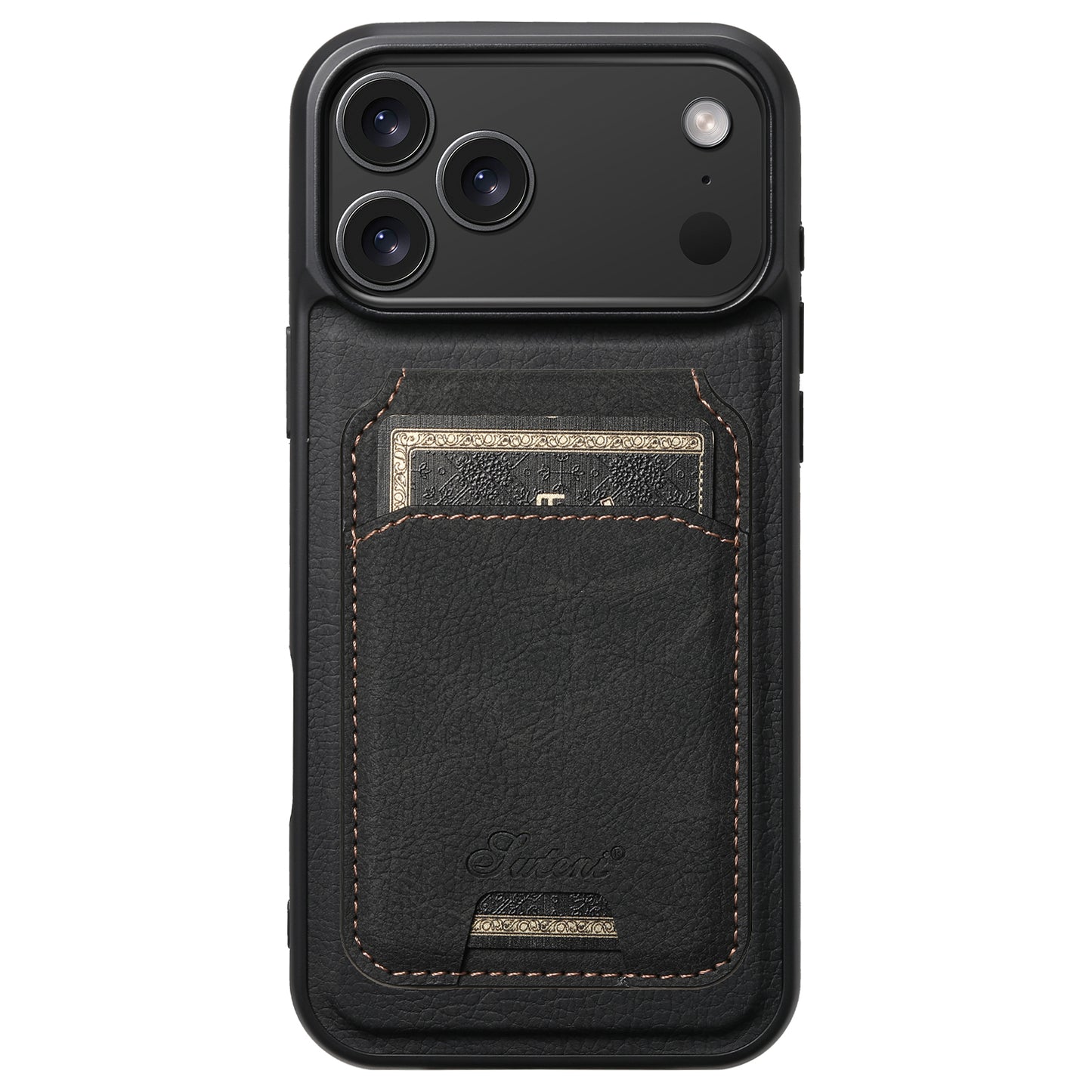 Funda de Cuero para IPhone con tarjetero MagSafe  con 50% de Descuento